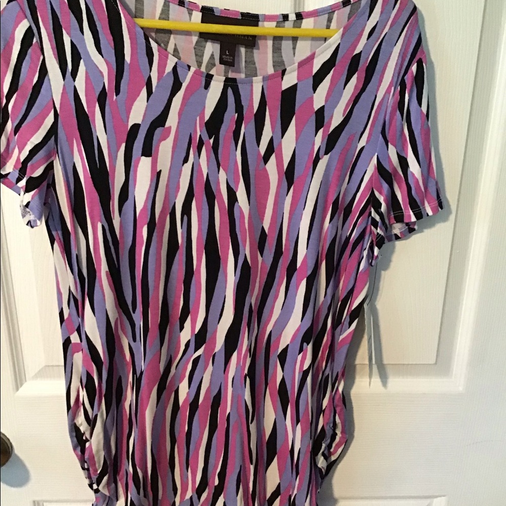 3/$20 Dana Buchman size large shirt NWT